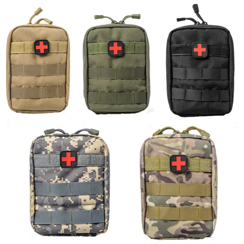 

Military Tactical Medical Camping Survival First Aid Kit Bag Waist PackEmergency Outdoor Travel Camping Molle Pouch