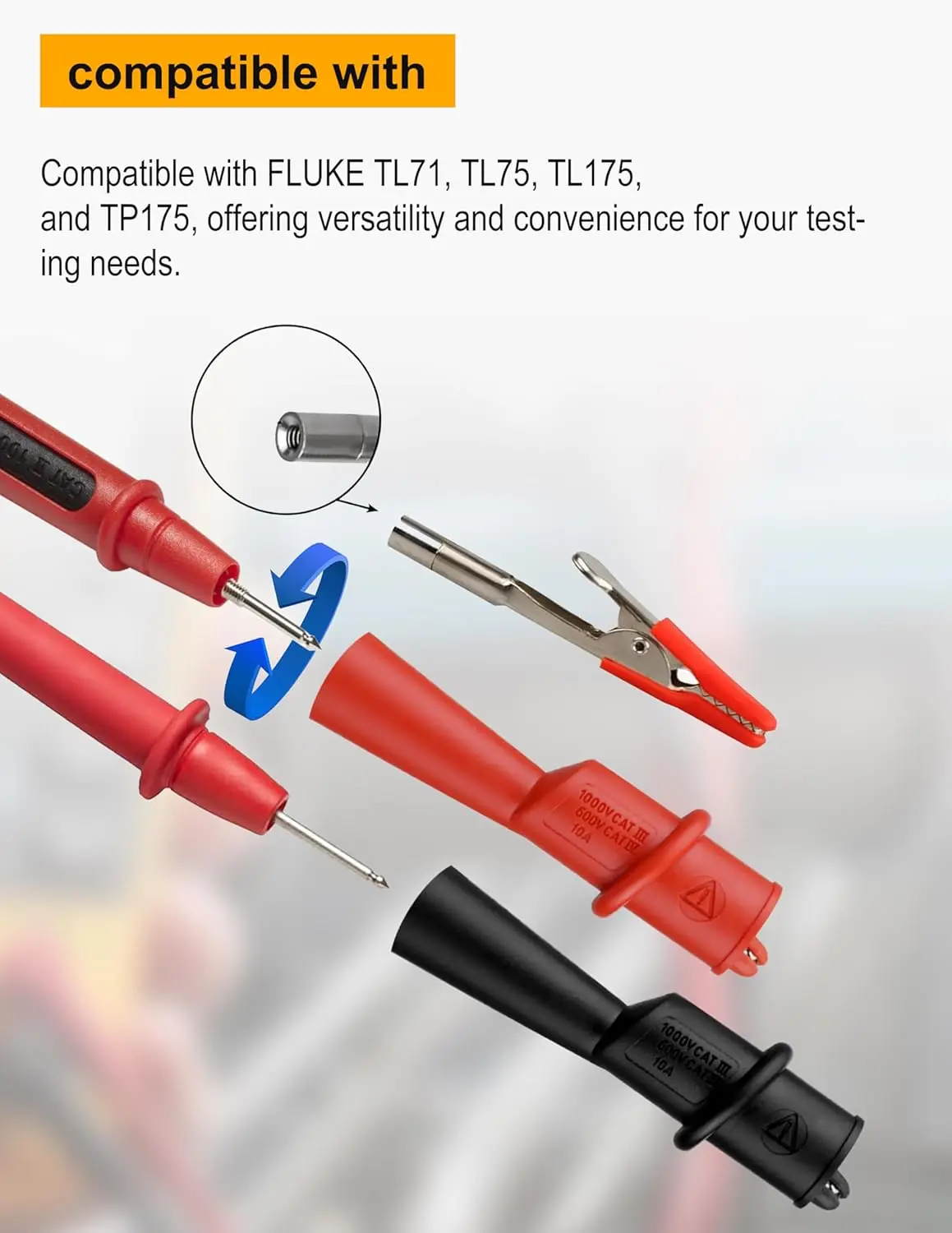 Набор зажимов ZIBOO AC175