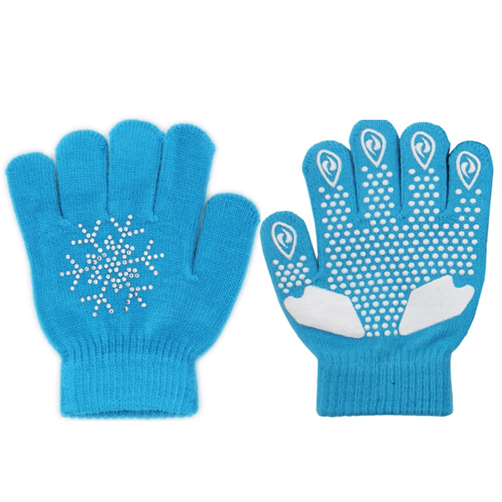 Winter Sports Children's Gloves Skating Gloves Sporting Goods Strong Grip Effective Non-slip Ice Skating Gloves