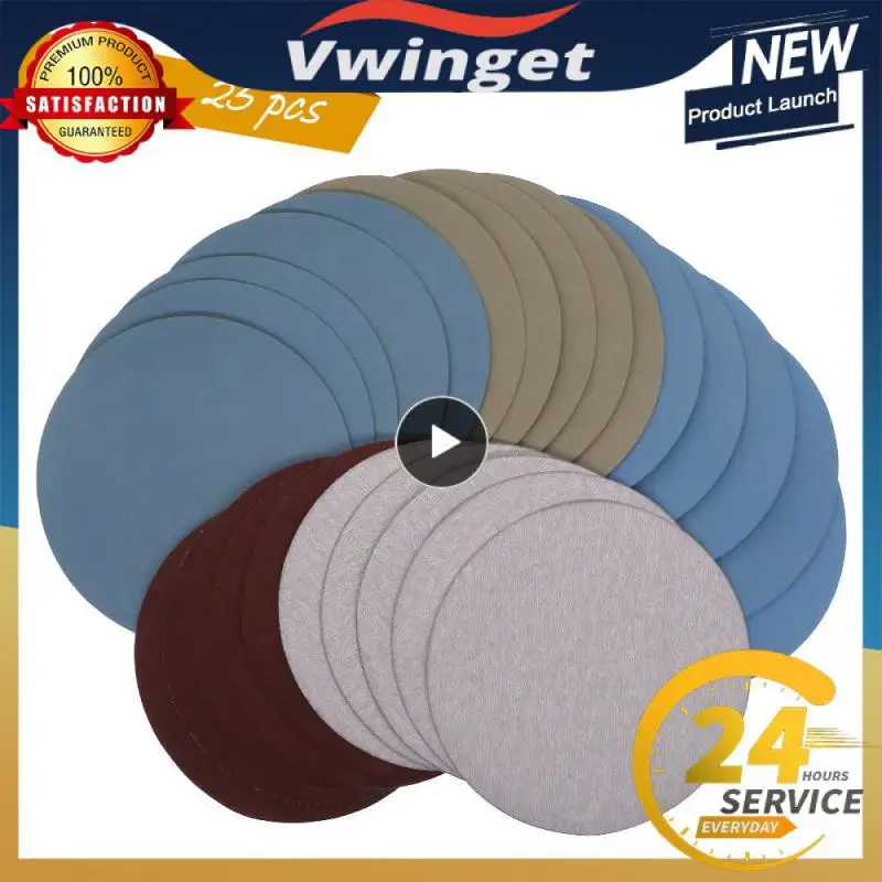 

Easy To Use Flocking Sandpaper Set Sand Paper Round Preferred Material Water Scrub Auto Parts Uniform Size Water Abrasive Paper