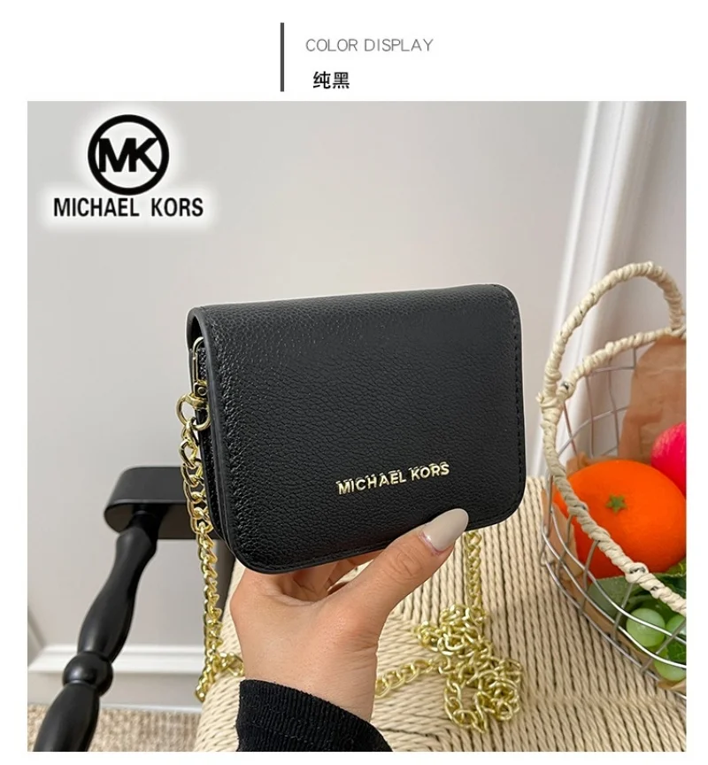 Фото Женская сумка через плечо Michael Kors 2026, модная и повседневная сумка на цепочке, мини-сумка для путешествий, эксклюзивная сумка для девушек №2