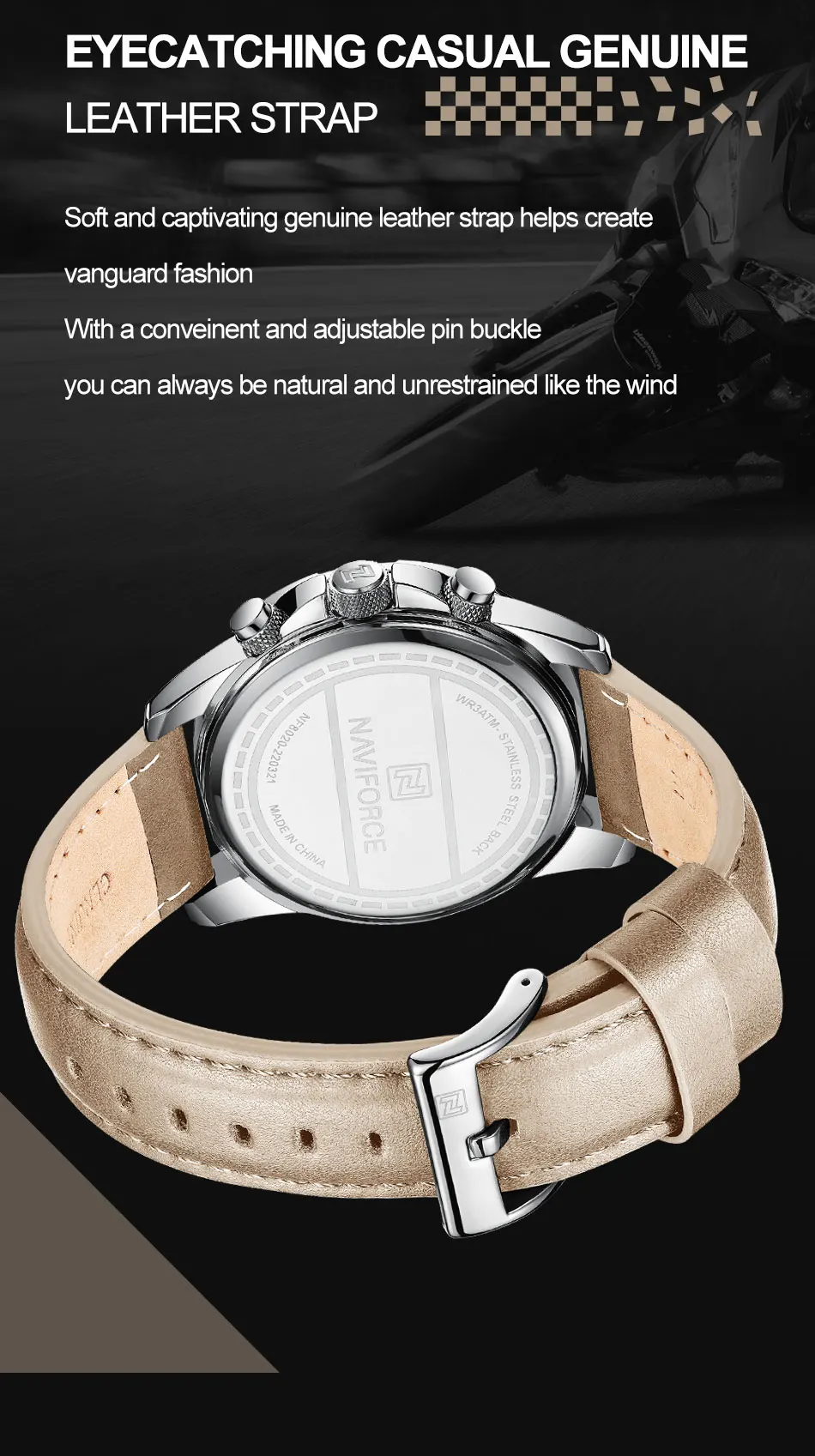 Top luxury original fashion watch men's multifunctional sports waterproof quartz watch clock