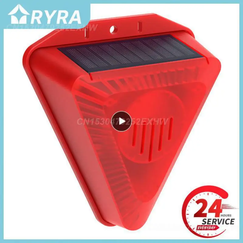 

Outdoor Light Alarm Safe 6 Flashing Red Leds Alarm Siren Ip65 Waterproof Animal Repellent Light Home Security Ensrgy Saving