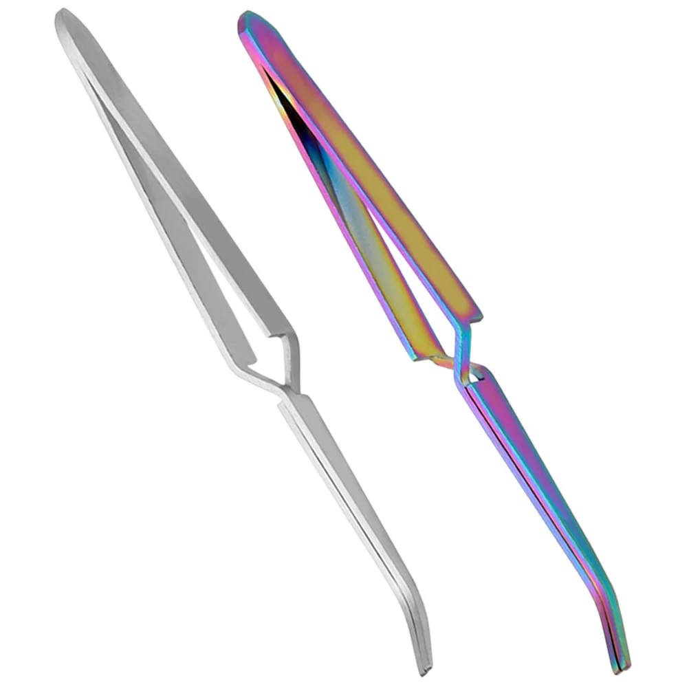 

2 шт., зажимы для ногтей из нержавеющей стали