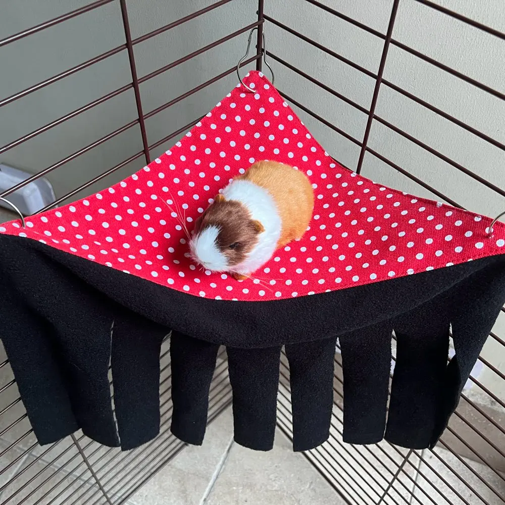 Гамак для хомяка подвесное гнездо голландской крысы милый разноцветный