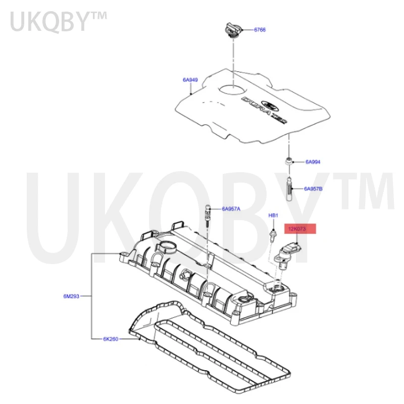 Датчик распредвала для rt DM5G12K073AA