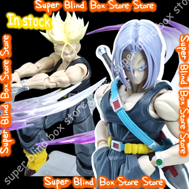 Фото Коллекционная фигурка Tonsen Arttoys 05B Future Trunks SHF Dragon Ball (переиздание) в наличии со сменными аксессуарами, аниме-модель №1