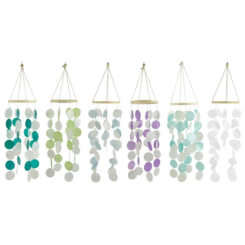 

Natural Shells Wind Chimes Bedroom Balcony Room Windchimes Garden Decorations