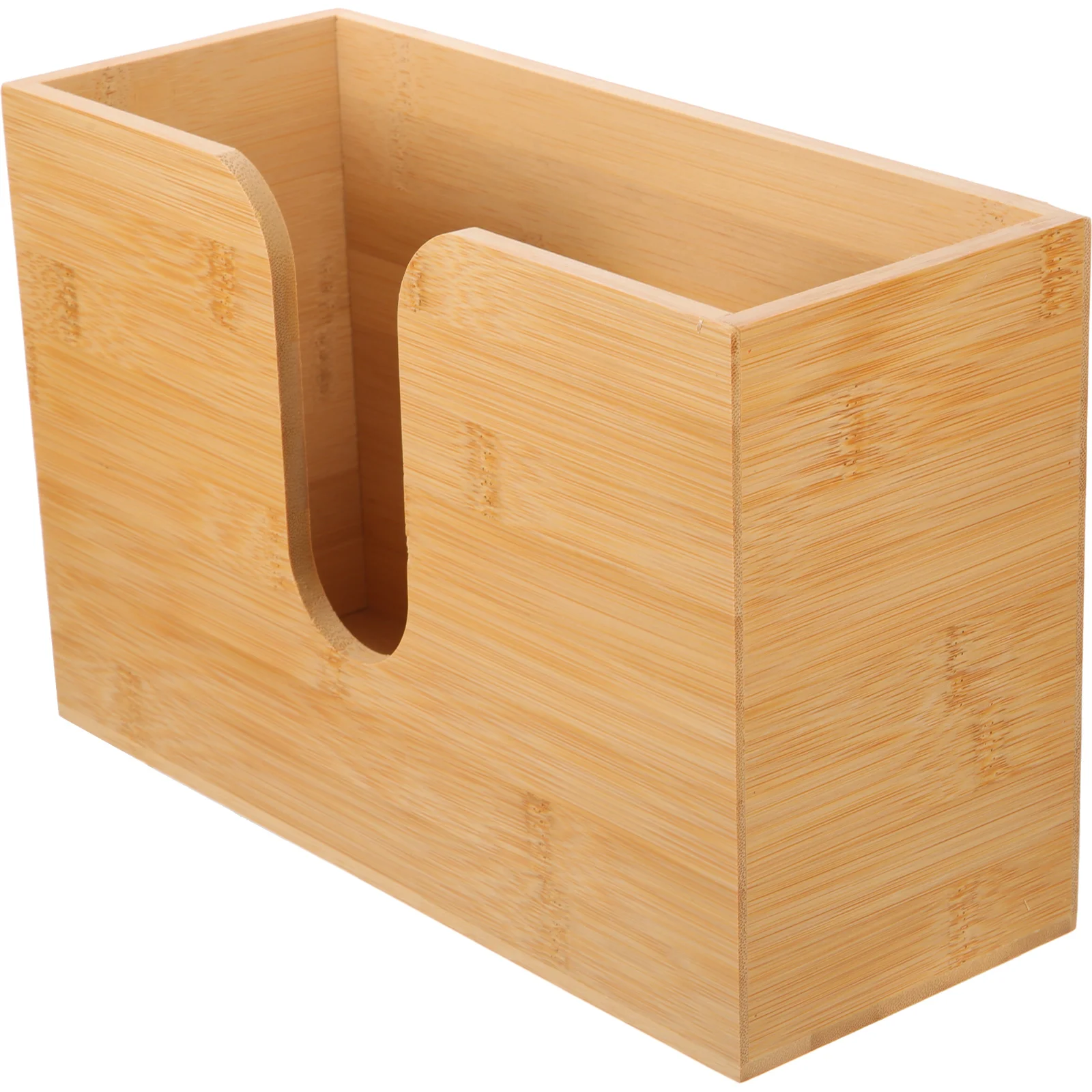 

Paper Towel Holder Bathroom Napkin Tray Wood Storage Box Plate Dispenser Wooden