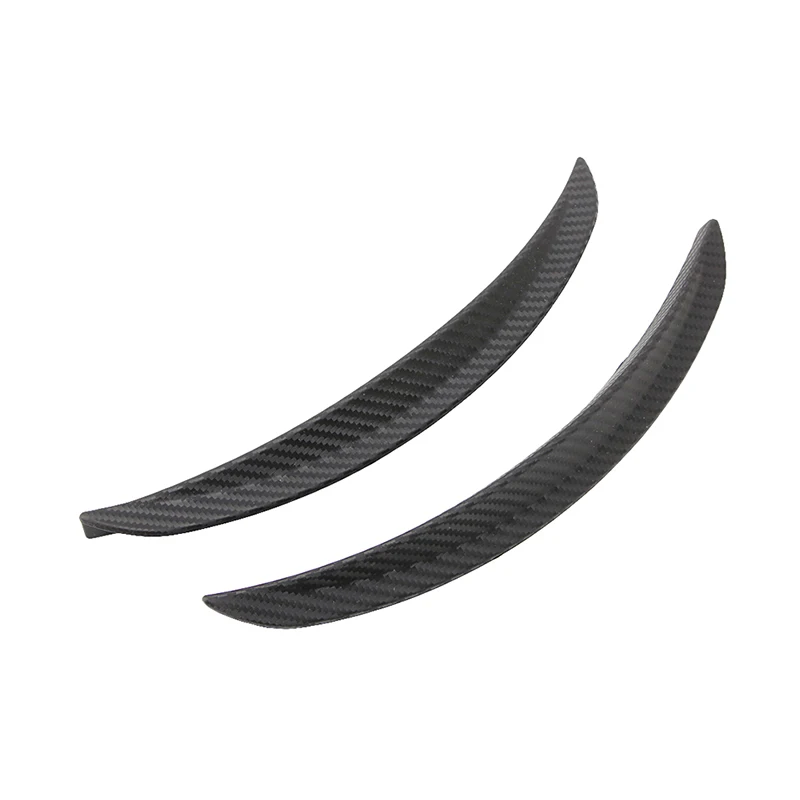 

2pc 25cm SUV Truck Carbon Fiber Style for fender Flare Wheel Lip Body Decor Kit
