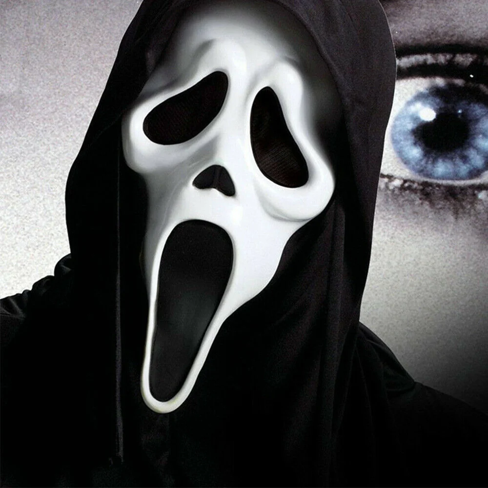 

Scream 6 Halloween Horror Mask Ghost Face Mask Zombie Grim Reaper Skull Headgear Masquerade Carnival Cosplay Costume Props