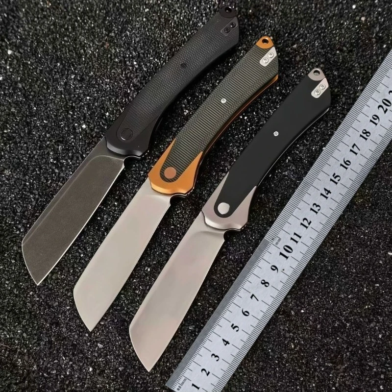 Фото Новый складной нож D2 с рукояткой G10, высокой твердостью, для кемпинга, практичный, портативный, нож для фруктов, инструмент EDC. №3