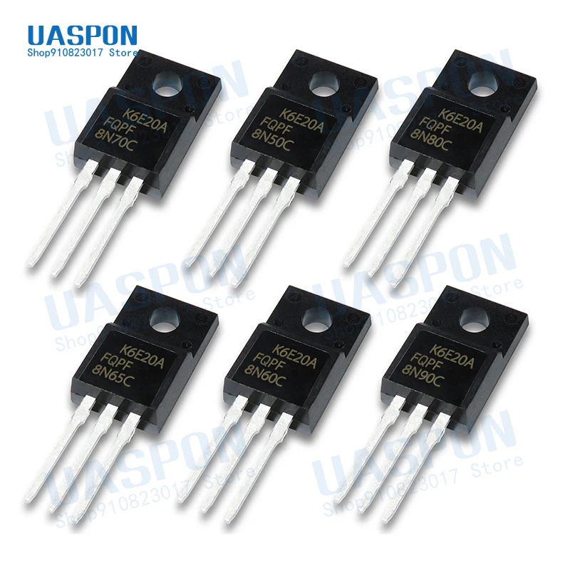 

5 шт. FQPF8N80C TO-220F 8N80C FQPF8N50C FQPF8N60C FQPF8N60 FQPF8N65C FQPF8N65 FQPF8N70C FQPF8N90C MOS полевой транзистор с эффектом