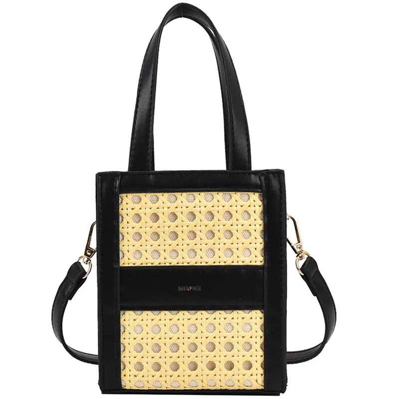 

Casual Handbags for Women Small Female Bag Pu Leather Shoulder Bags Tote Women's Bag 2022 Trend Hollow Luxury Designer Handbag