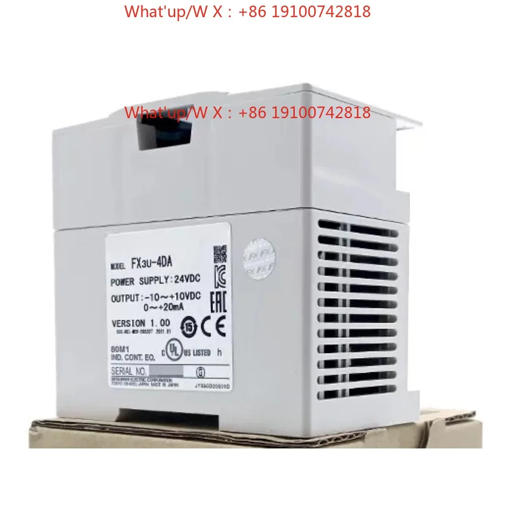 Оригинальный модуль PLC FX3U-4AD DA 2HC 16CCL-M 1PG 64CCL 4LC PSU-5V (art.: 3920dcaa893c2) - 3920dcaa893c2