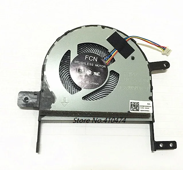 

New CPU fan for ASUS S510U X510U X510UAR S510UQ S510UA F510U laptop Cooling cooler fan DFS531005PL0T FJPP
