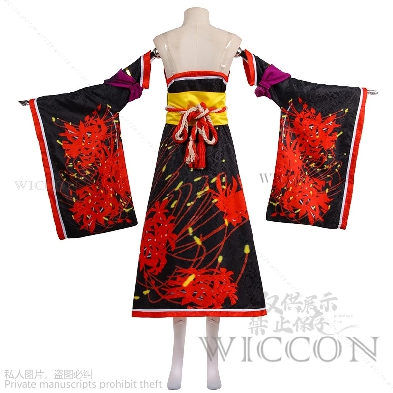 Аниме игра Dead Or Alive Косплей Nyotengu Костюм для Хэллоуина Рождественский фестиваль