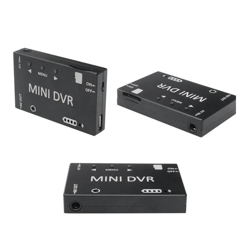 Мини-FPV DVR видео-аудио рекордер NTSC/PAL встроенный аккумулятор 3 7 В 400 мАч для FPV RC