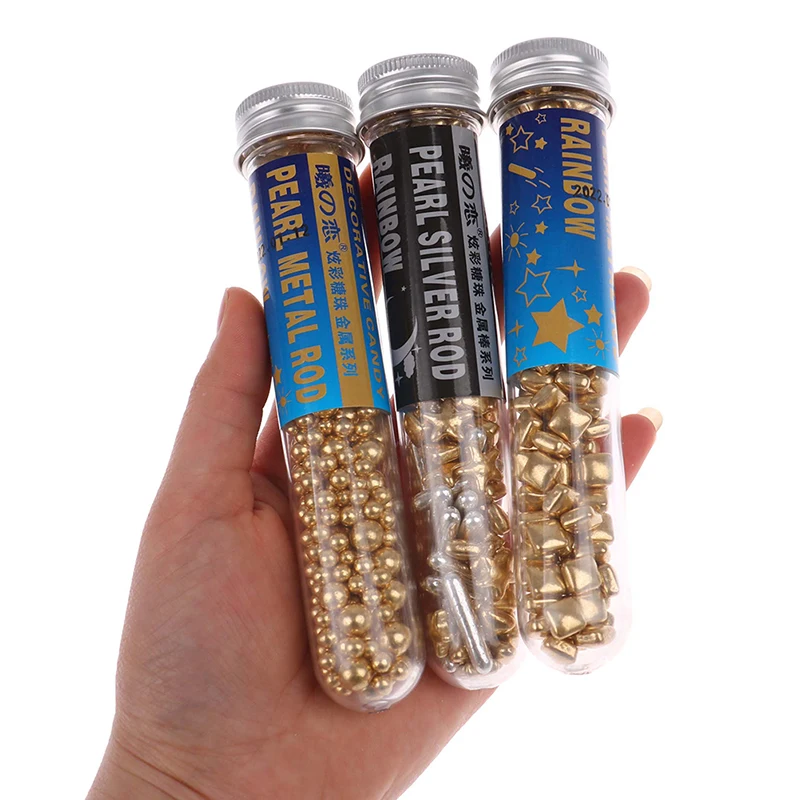 

Съедобные золотые бусины, блестящие шарики для укравечерние торта