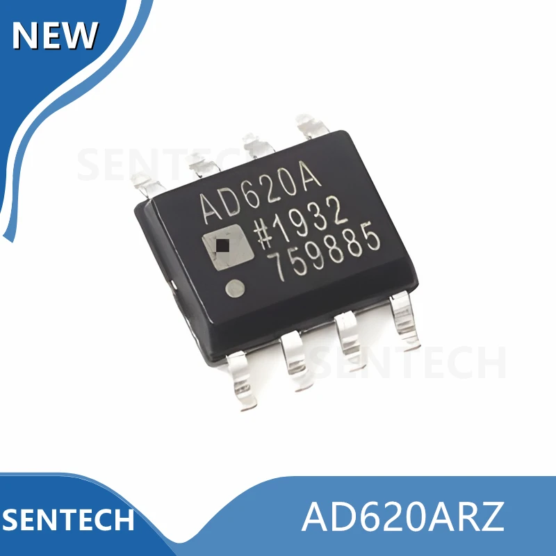 

5pcs/lot 100% New and original AD620ARZ AD620AR AD620A AD620 SOP-8 In Stock