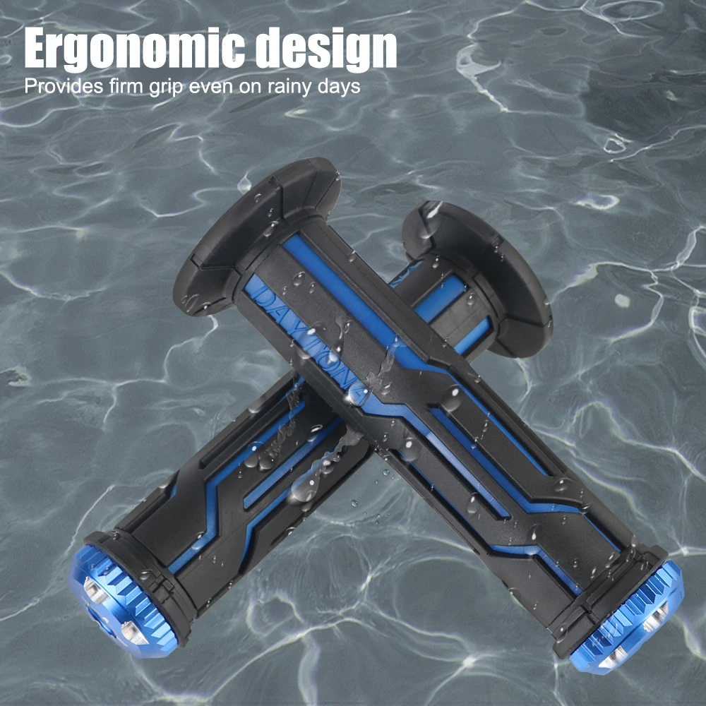 Эргономичный руль мотоцикла с антивибрационными рукоятками Прочные мягкие