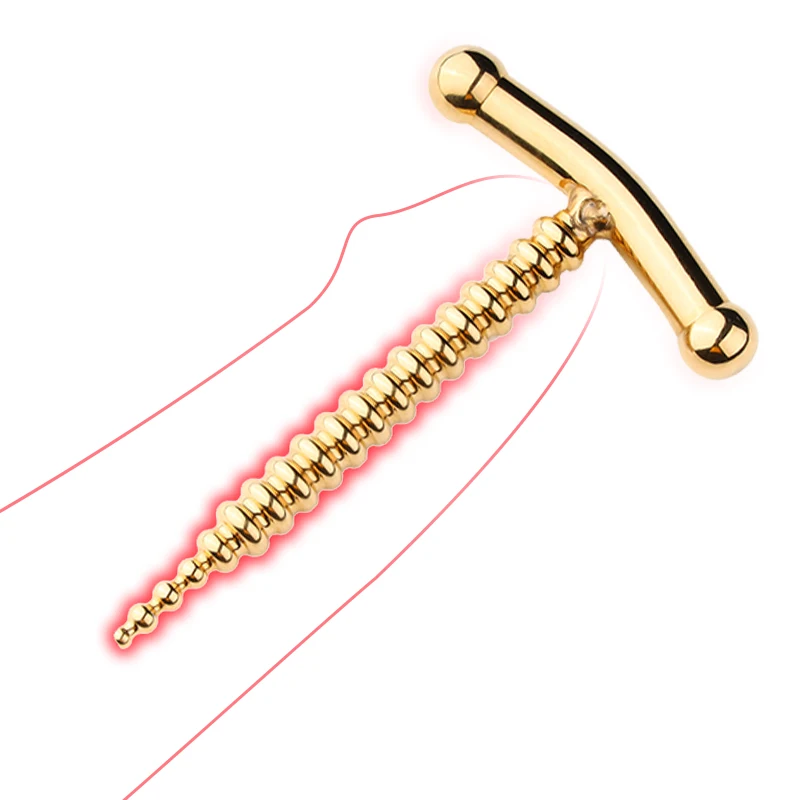 

LY 8mm Penis Plug Screw Stainless Steel Urethral Stimulator Sounding Toys For Men Urethra Masturbation Women Catheter Uretral