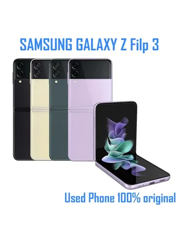 Смартфон Samsung Galaxy Z Flip3 5G, 8/128ГБ, 8/256ГБ, global, Б/у