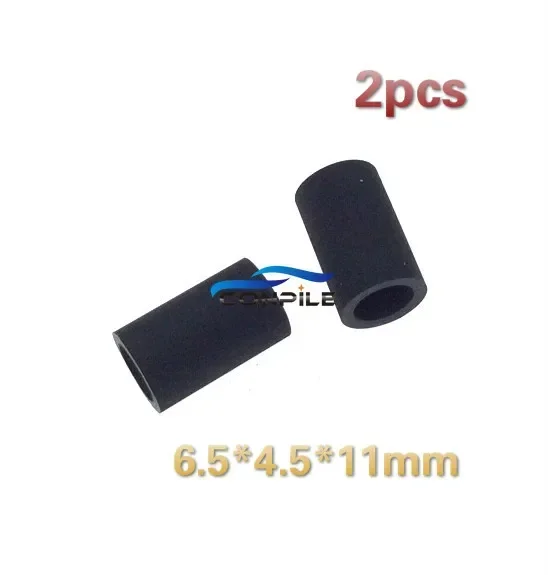 

2 шт. 6,5*4,5*11 мм резиновое кольцо с зажимным роликом для кассетной палубы аудио магнитофона Walkman