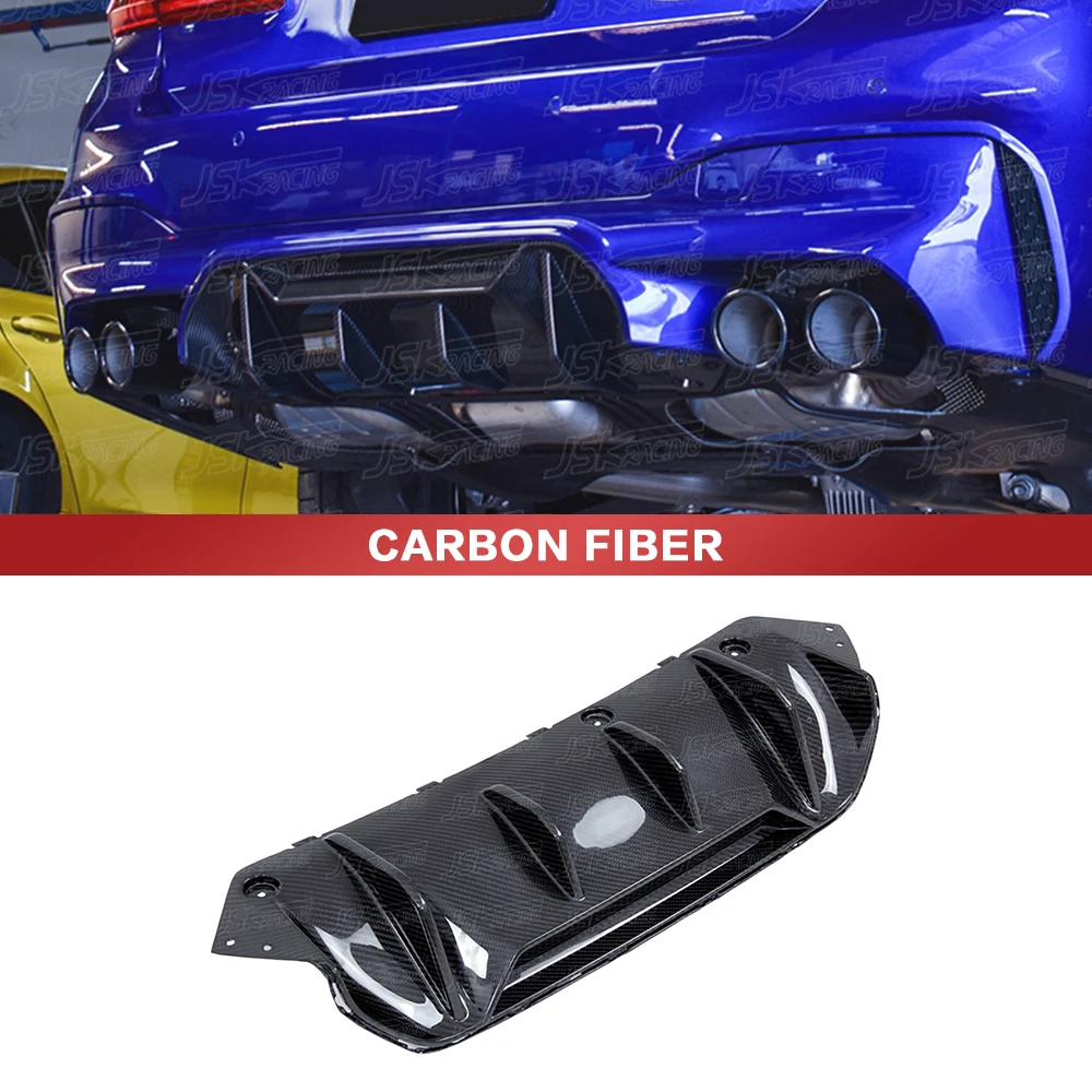 

M-P Style Real Carbon Fiber Rear Diffuser For Bmw 5 Series F90 M5 2018-2019