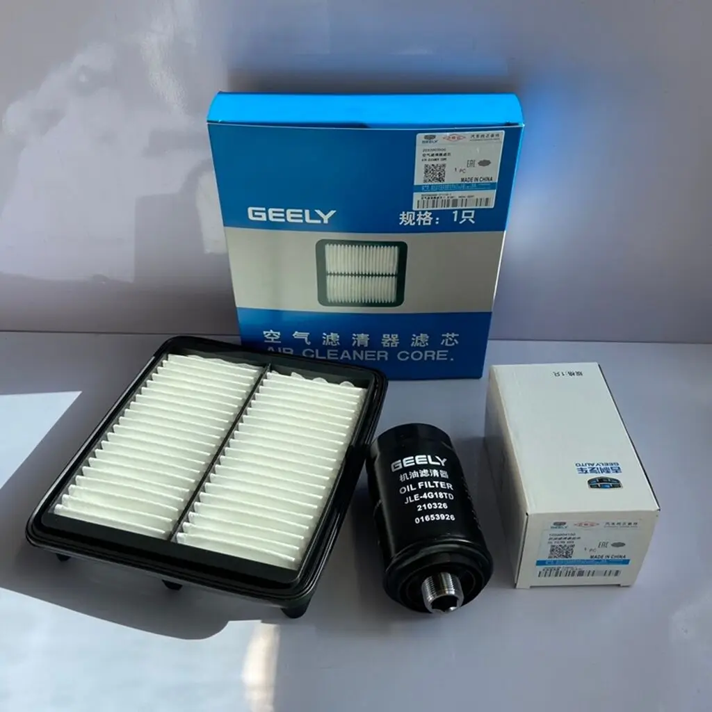 

Набор фильтров из 3 шт./компл. для 15-18 Geely GC9 Emgrand GT 1,8 T/2,4 л, воздушный фильтр, масляный фильтр и фильтр-конбин