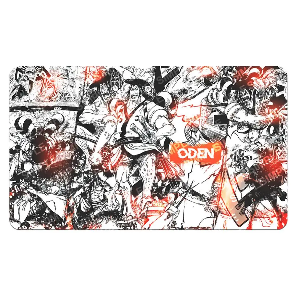 600X350X2Mm One Piece Ace Robin Card Battle Table Mat Opcg Zoro Single Player Board Game Аниме Карта Подарочная Игрушка