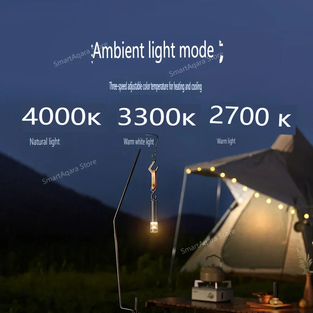 2024 Xiaomi Mijia Многофункциональный фонарик Power Bank 3100 мАч IP65 Водонепроницаемый 1000 лм