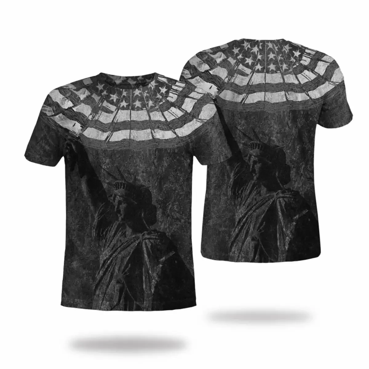 Men’s 3D digital printed short sleeved T-shirt, loose casual wear, super modern, Independence Day, summer novelty 2023 Men’s 3D digital printed short sleeved T-shirt, loose casual wear, super modern, Independence Day, summer novelty 2023