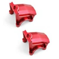 2pcs metal front and rear differential cover gearbox cover for 15 traxxas x maxx xmaxx 6s 8s rc car upgrade parts