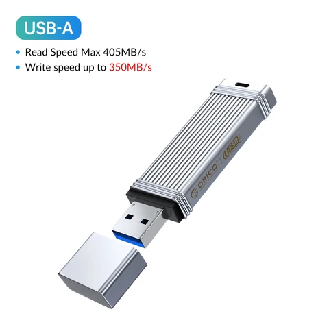 ORICO UFSD Metal Flash USB 3.0 Flash Drive 405MB/S 512 GB 256 GB 128 GB 64 GB USB Stick Type C Pendrives Geheugenstick U Disk
