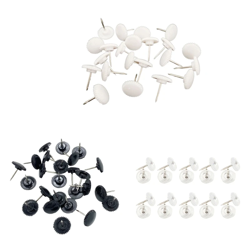 

20Pieces/Pack Round Metal Pin Push Pins Thumbtack Drawing Pins Home Decoration