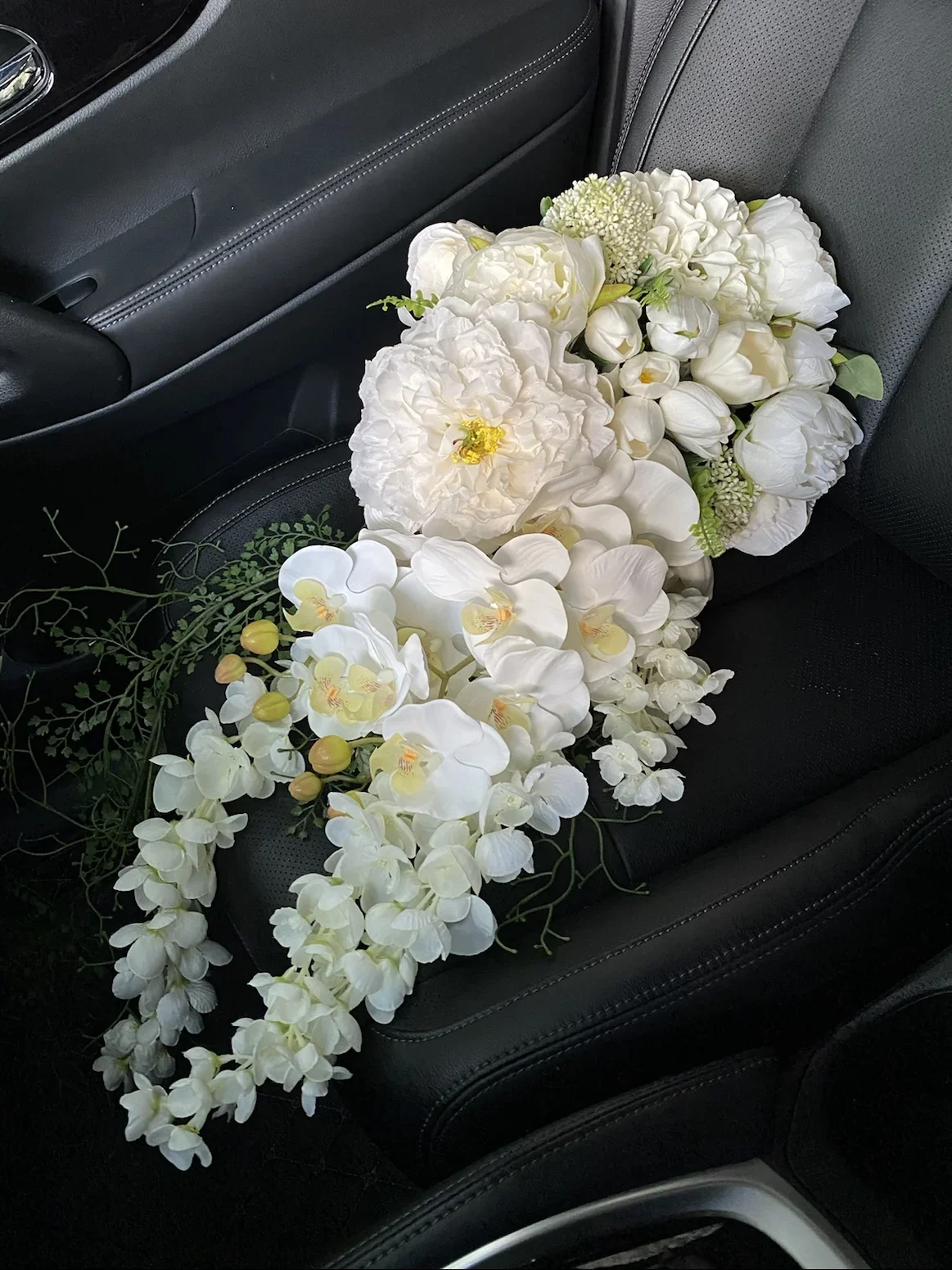 Towoo Mori свежий уличный свадебный букет водопада искусственный цветок невесты