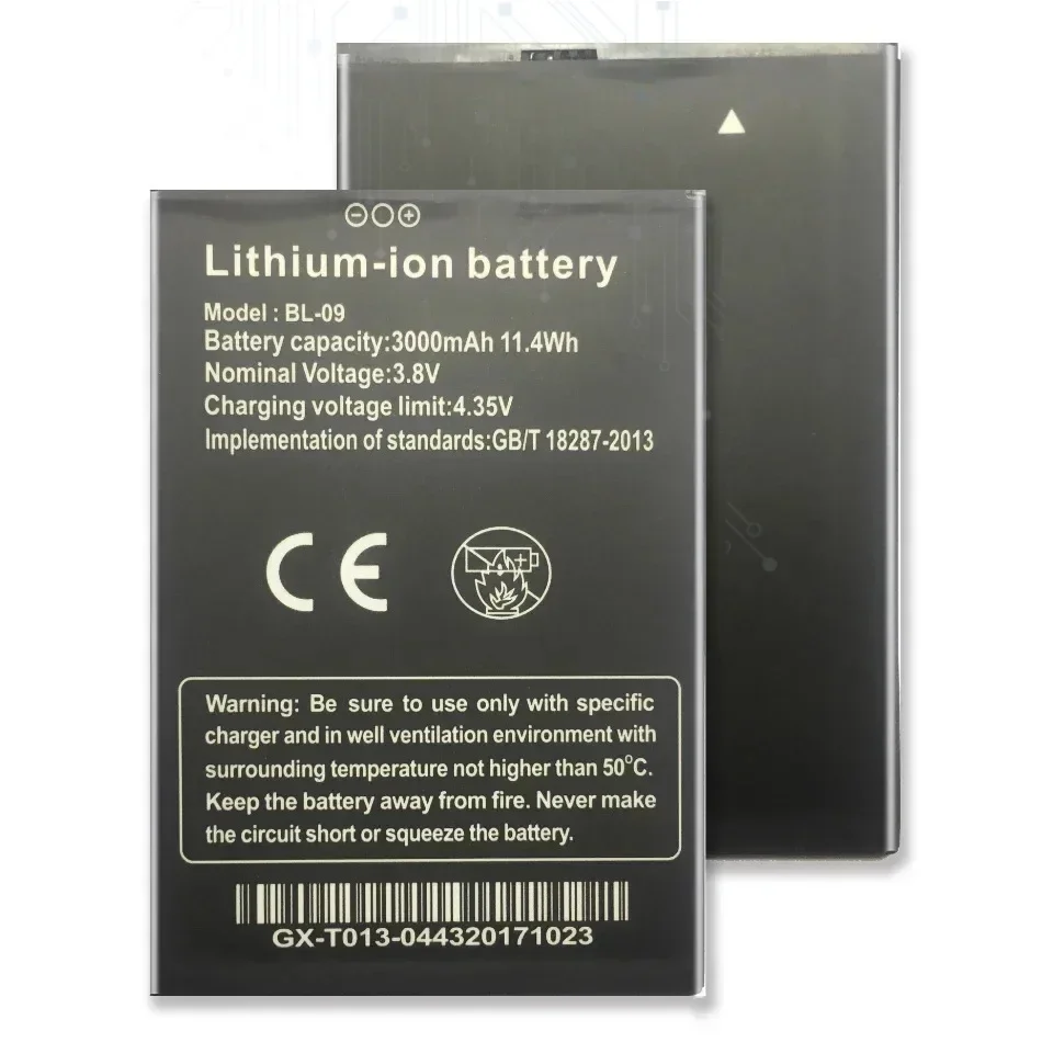Аккумулятор BL 09 BL-09 3000 мАч для THL T9 Pro T9Pro T 9 Bateria литий-ионный аккумулятор + номер