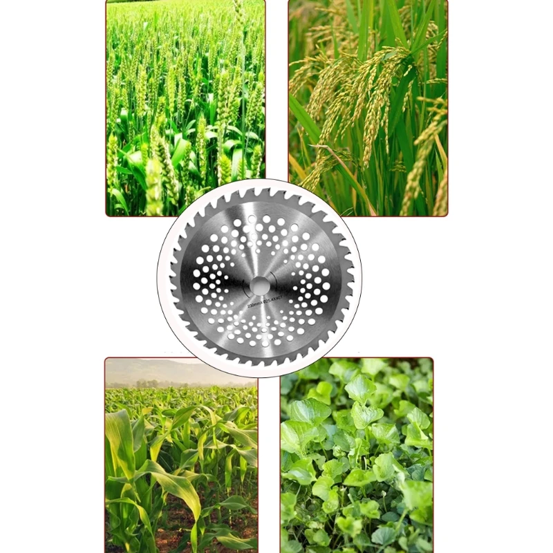 

40 Teeth Trimmer Saw Blade Grass Cutting Carbide Blades For Brush Cutter Trimmer