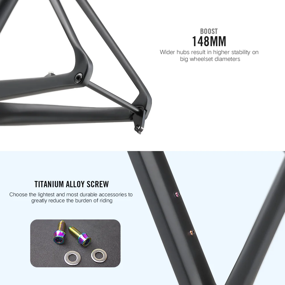 Карбоновая рама для горного велосипеда Lexon 29 2022 дюйма 142/148 мм |