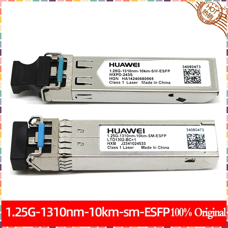 Original Class SFP Module Transceiver Module Gigabit Single-Mode Optical Module Dual-Fiber SFP-GE-LX-SM1310 1.25G10km 40km 80KM