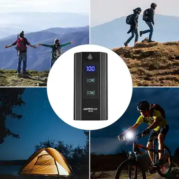 BL03 XPG Bicycle Light USB LED Rechargeable Set MTB Road Bike Front Back Headlight Lamp Flashlight Cycling Light 2