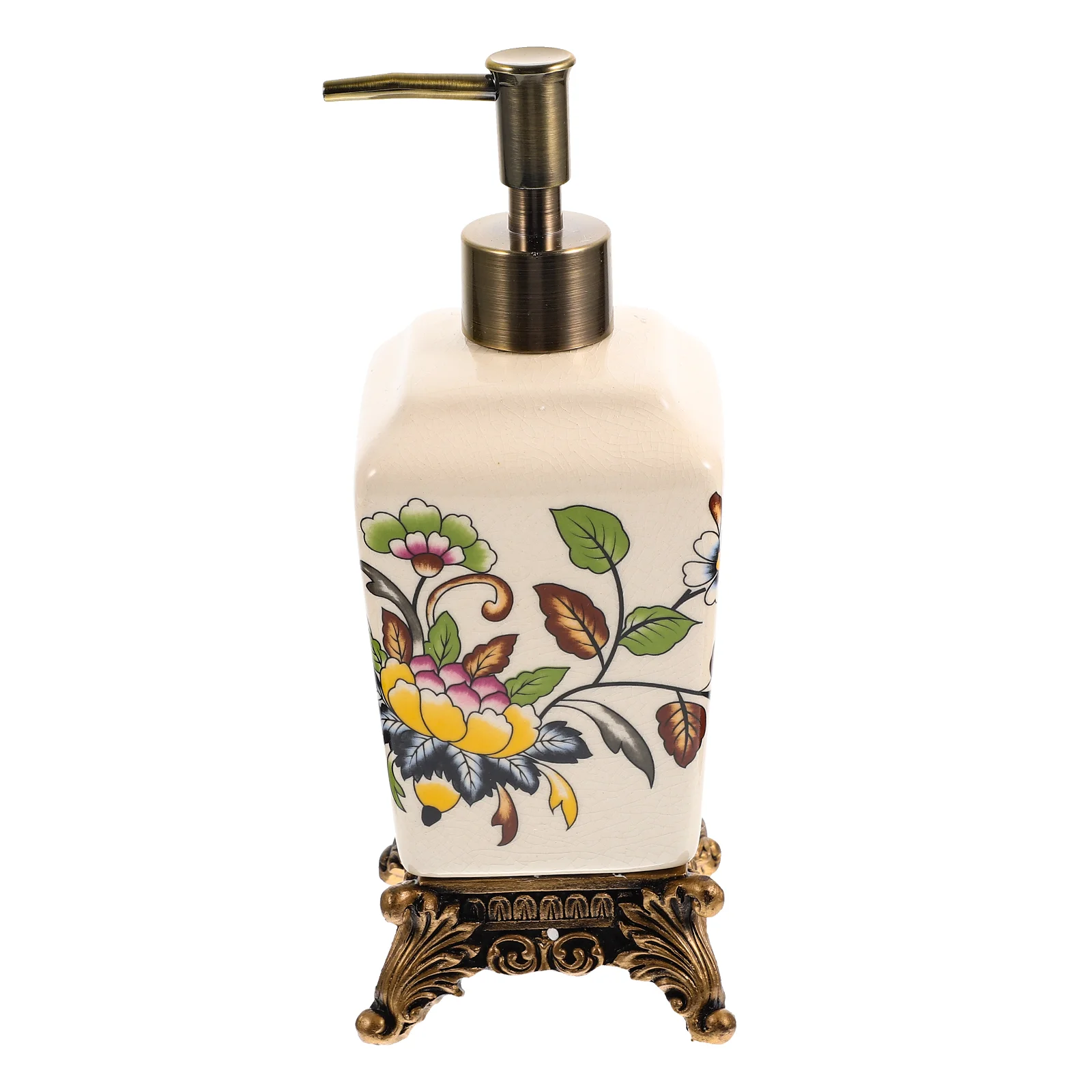 

Bottle Dispenser Soap Lotion Shampoo Ceramic Pump Holder Container Storagebottles Empty Hand Dish Porcelain Hotel Liquids