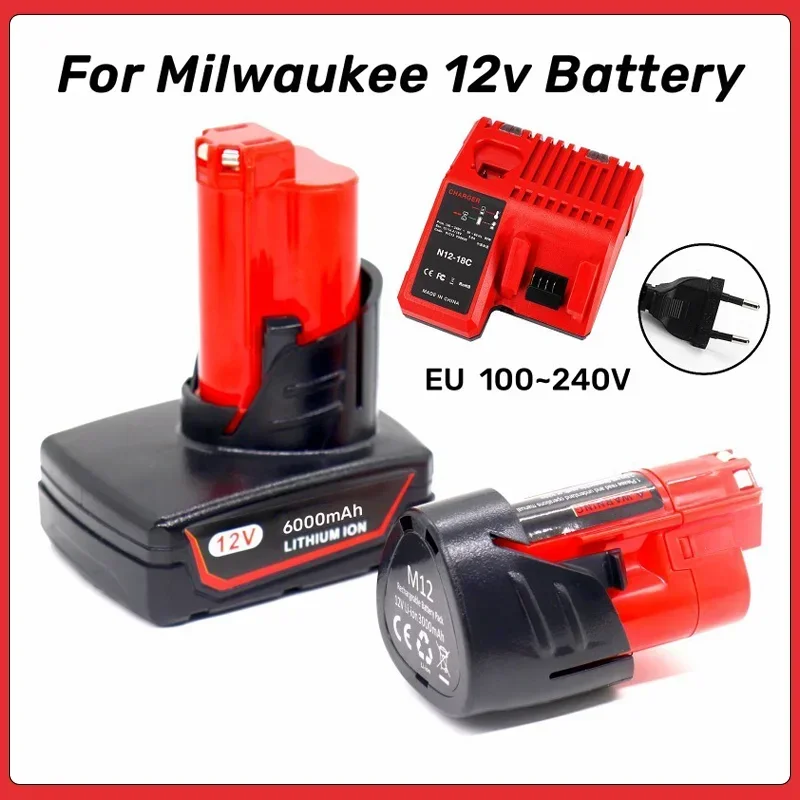 Аккумулятор для отвертки Milwaukee m12 12 В литий-ионный