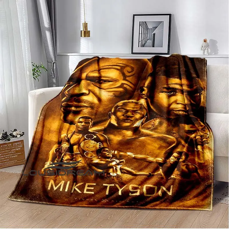

Mike Tyson, чемпион мира бойцов, декоративные покрывала для дивана с принтом, мягкие флисовые одеяла, теплые фланелевые покрывала
