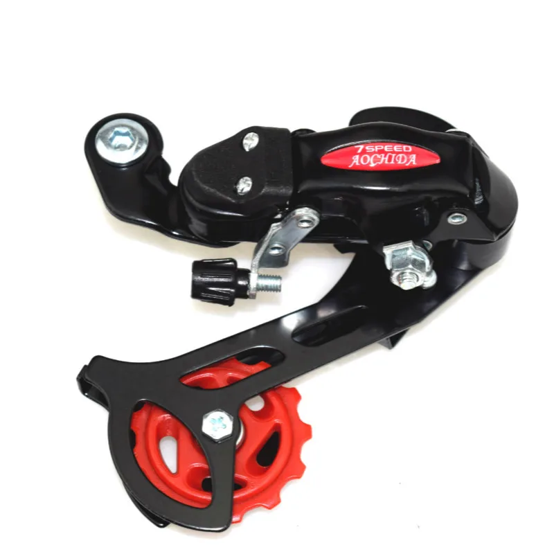 

Mountain bike derailleur bicycle finger dial shift 7-speed 21-speed rear derailleur/black rear derailleur accessories