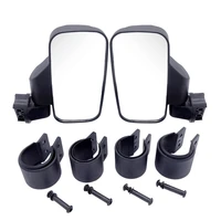 for yamaha honda polaris rzr pro xp 800 900 1000 ranger 1 pair 1 75 motorcycle rearview mirror adjustable motorbike side mirror