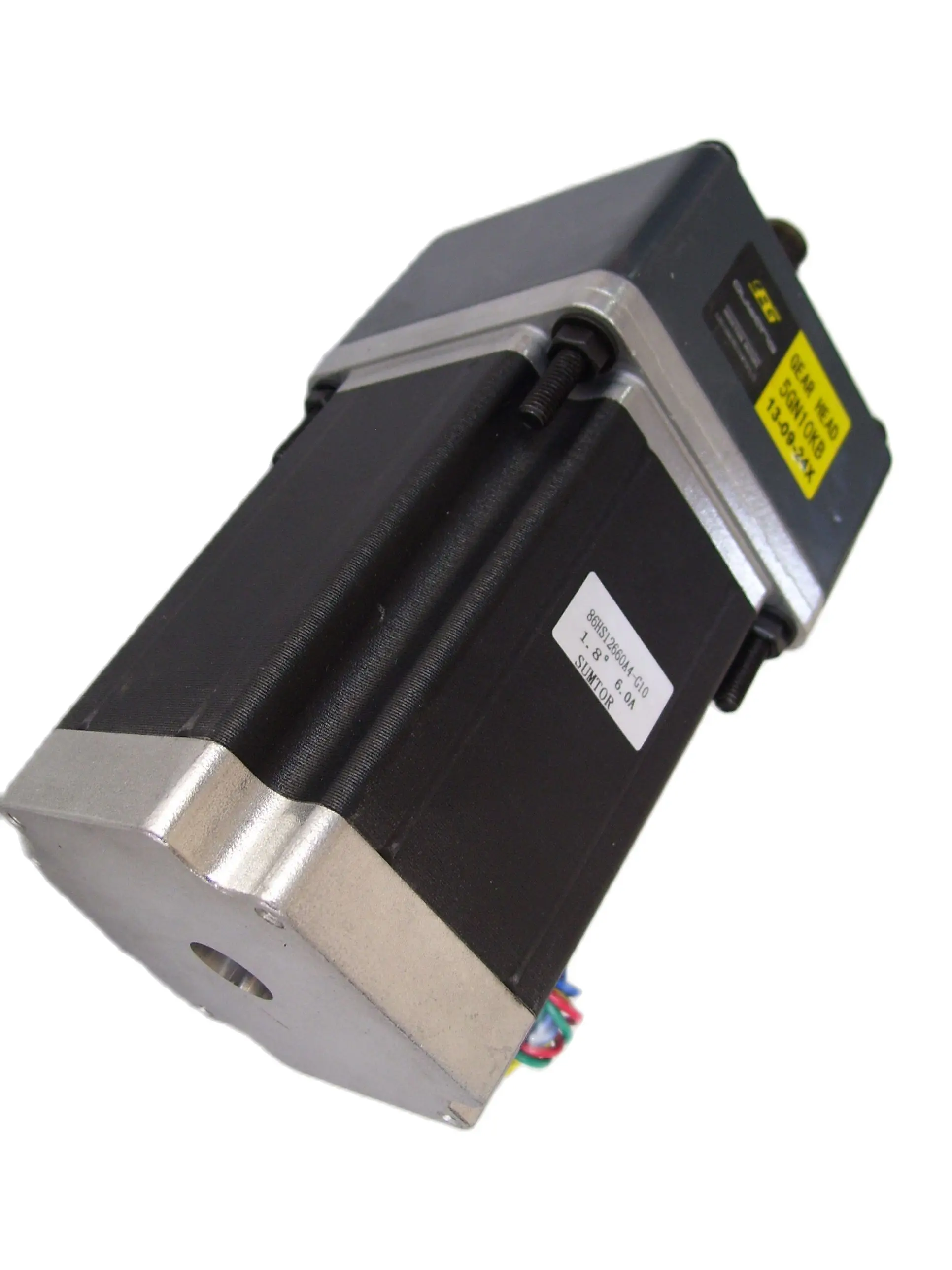 

Nema 34 Geared Reducer Motor 50:1 Ratio 126mmBody Length 9.5N.m Holding Torque
