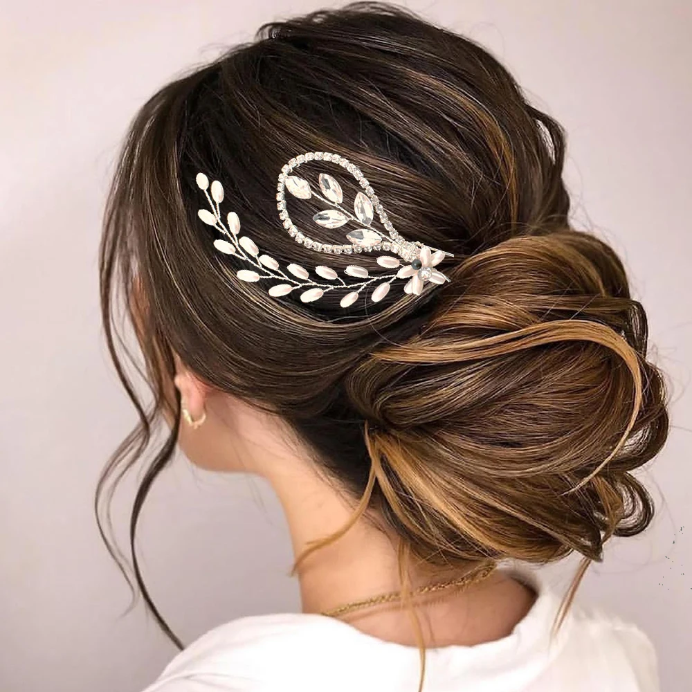Женский жемчужный головной убор DZ189 свадебная тиара женский для выпускного