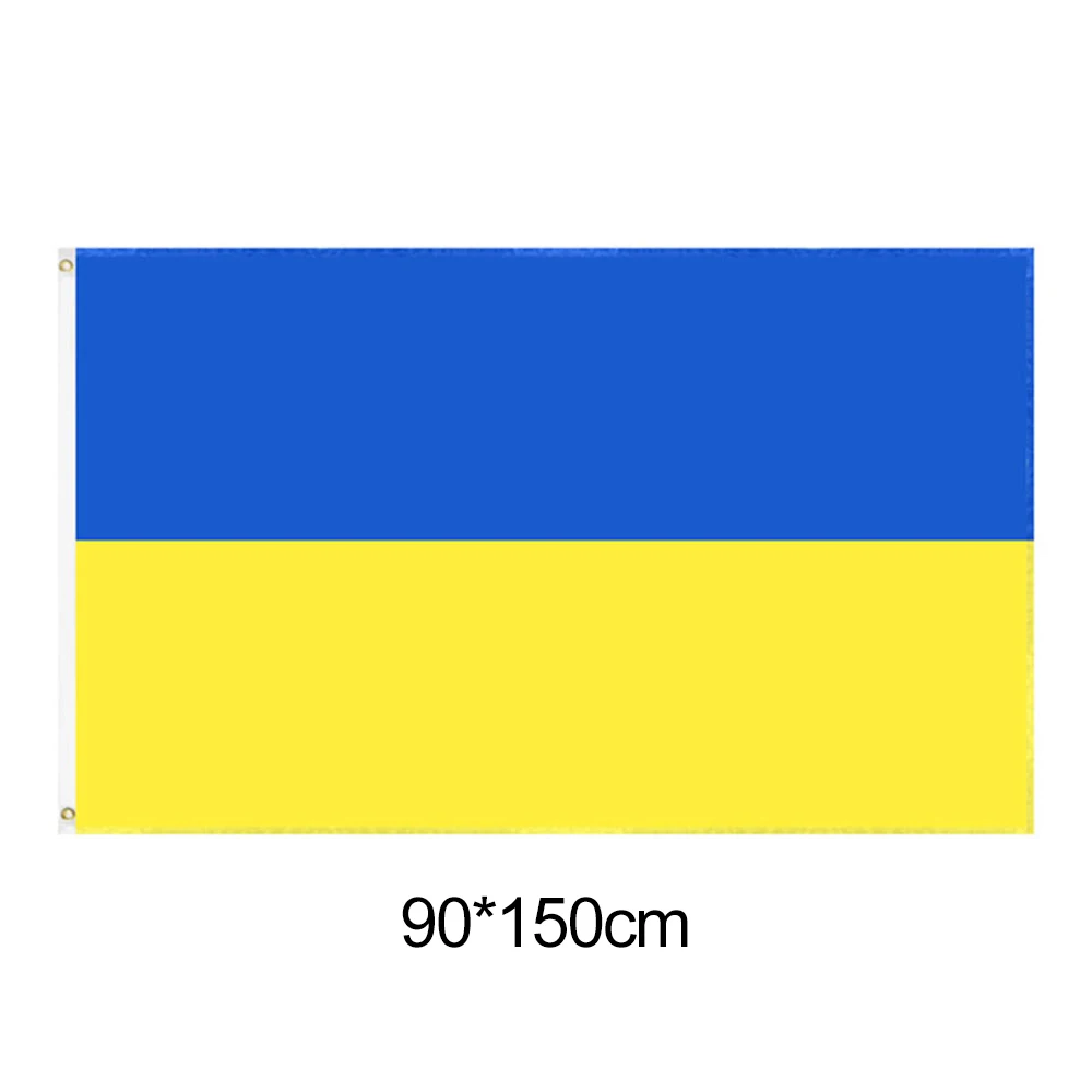 

90*150cm Blue Yellow Flag Ukraine Flag For UA Decoration
